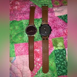 2 men’s watches